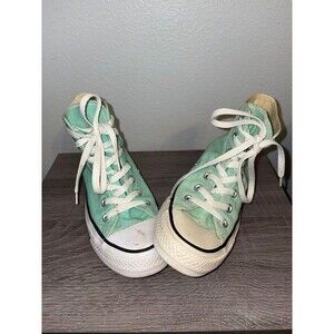 Mint Green Converse Size 6